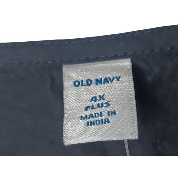 Old Navy Black Tiered V-Neck Dress 4X Plus Size NWT Lightweight Flowy - Picture 10 of 11